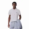 Polo Lacoste Regular Fit Algodon Gris Vigore