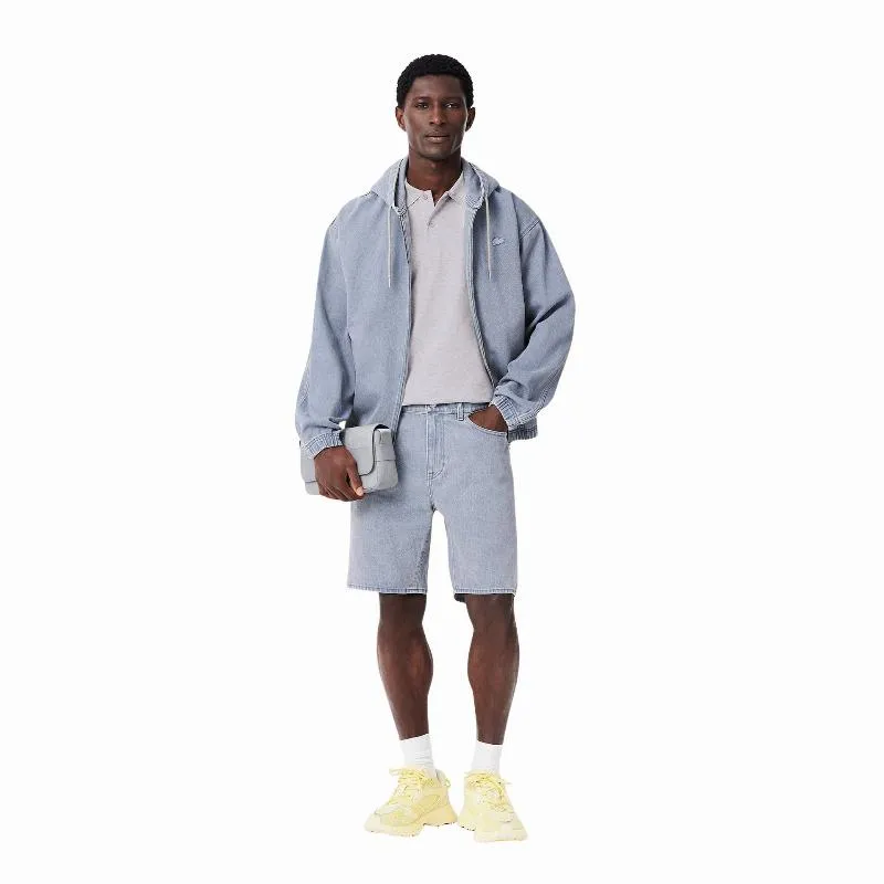 Polo Lacoste Regular Fit Algodon Gris Vigore