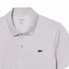 Polo Lacoste Regular Fit Algodon Gris Vigore