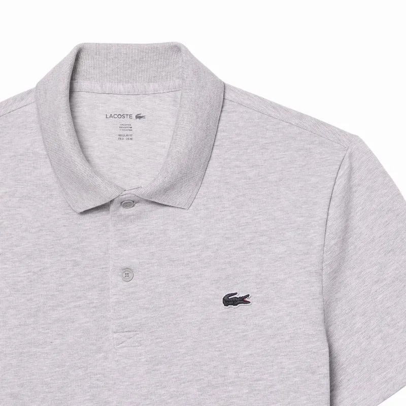 Polo Lacoste Regular Fit Algodon Gris Vigore