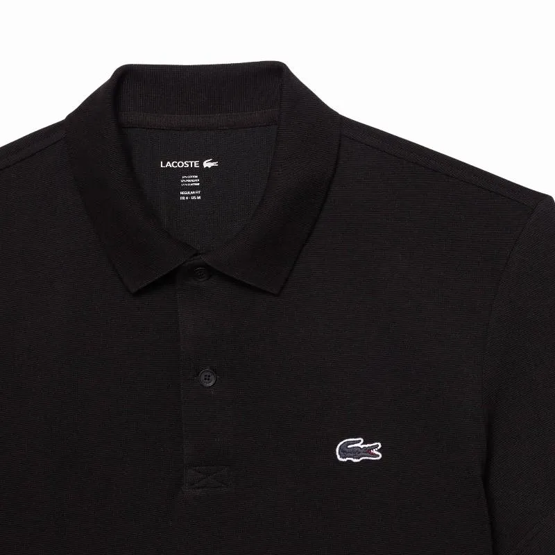 Polo Lacoste Regular Fit Algodon Negro