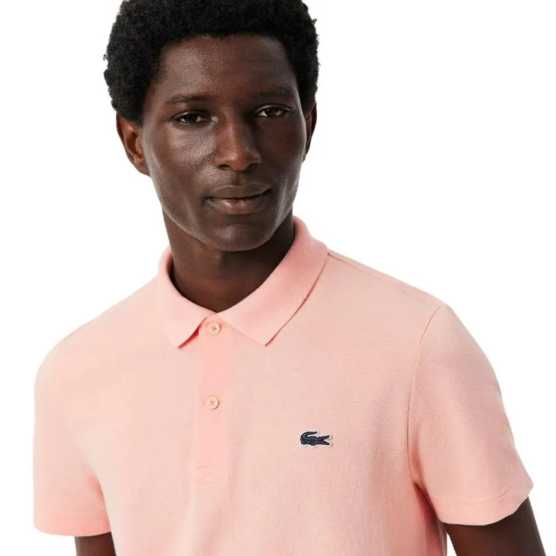 Polo Lacoste Regular Fit Algodon Rosado