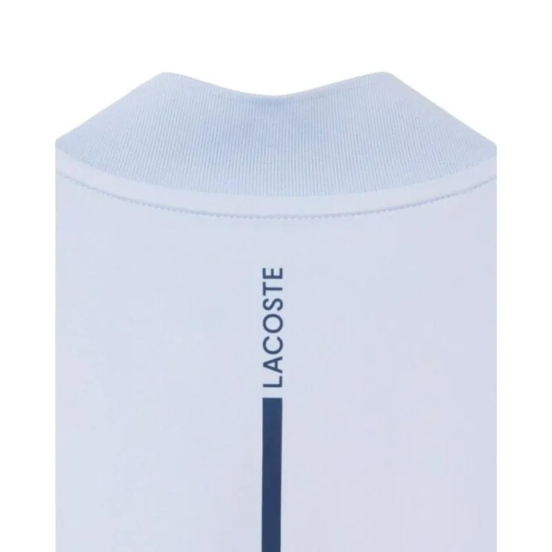 Polo Lacoste Sleeveless Ultra Dry Azul Claro Mujer