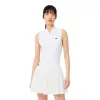 Polo Lacoste Sleeveless Ultra Dry Blanco Mujer