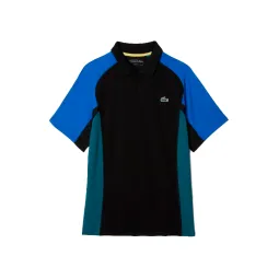 Polo Lacoste Sport Regular Fit Negro Azul
