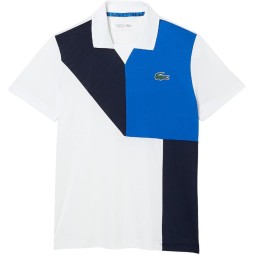 Polo Lacoste Sport Ultra Dry Blanco Marino