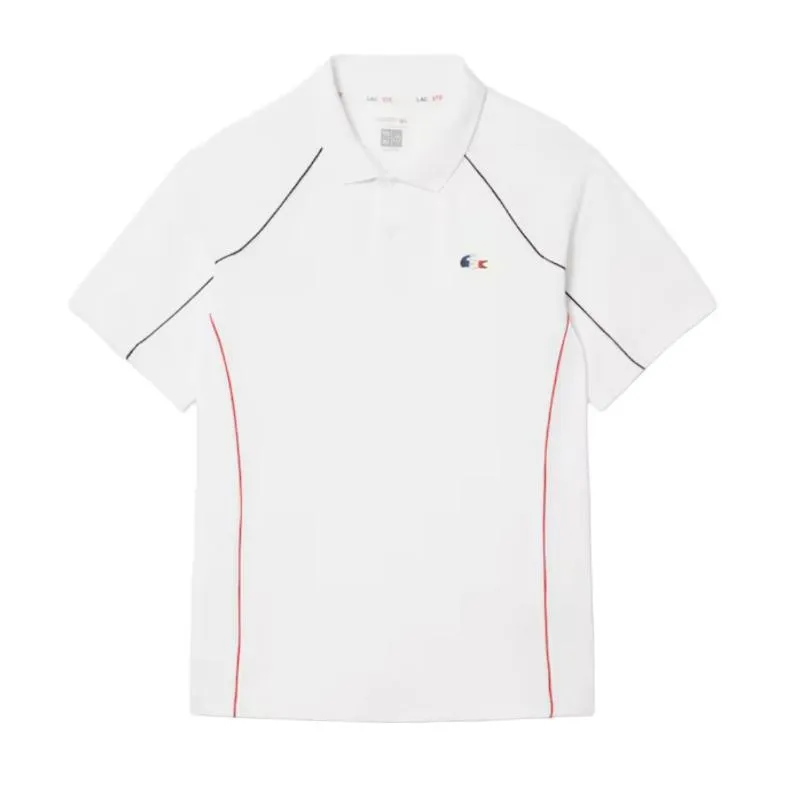 Lacoste Polo Tennis France White