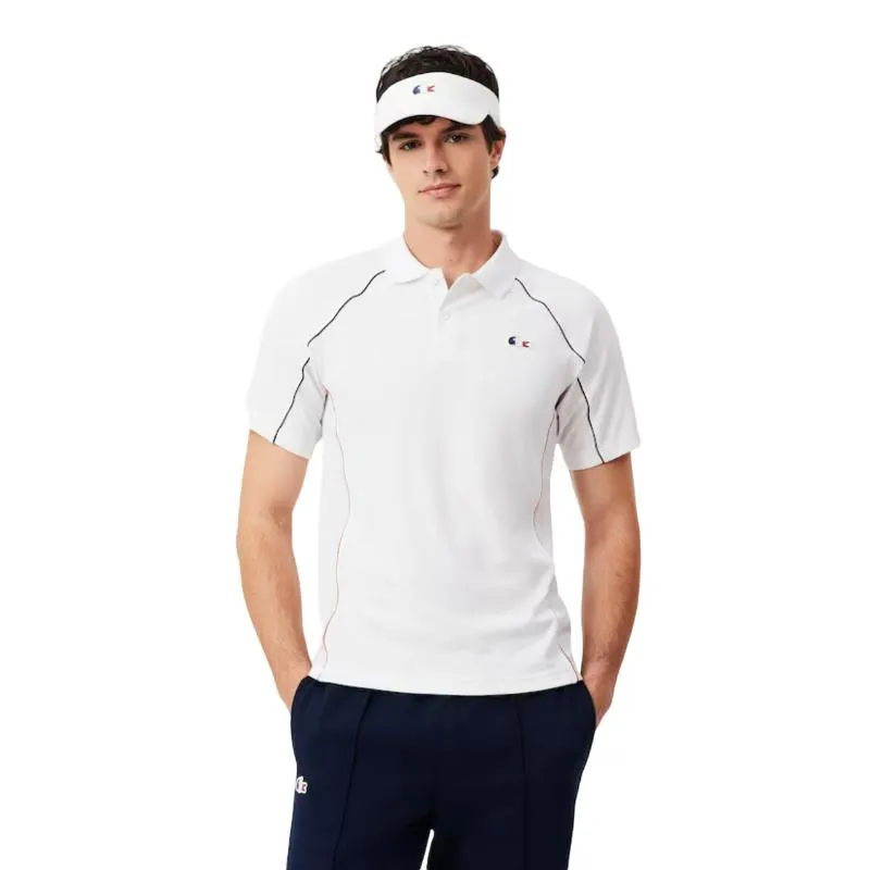 Lacoste Polo Tennis France White