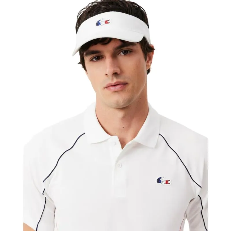Lacoste Polo Tennis France White