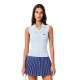 Polo Lacoste Tight Fit Azul Claro Mujer