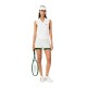 Polo Lacoste Tight Fit Blanco Mujer