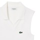 Polo Lacoste Tight Fit Blanco Mujer