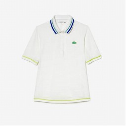 Polo Lacoste Ultra Dry White Women