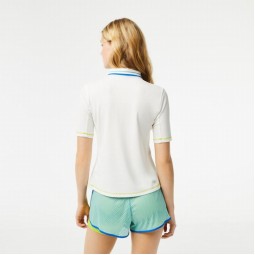 Polo Lacoste Ultra Dry White Women