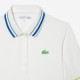 Polo Lacoste Ultra Dry Blanco Mujer - Barata Oferta Outlet