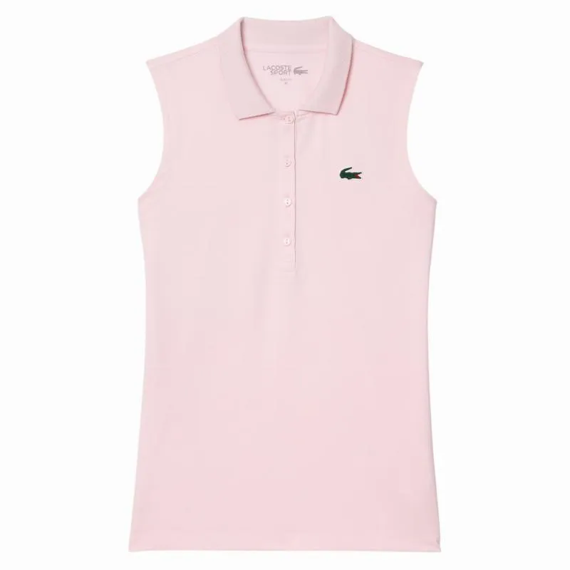 Lacoste Ultra Dry Pink Women's Polo Shirt