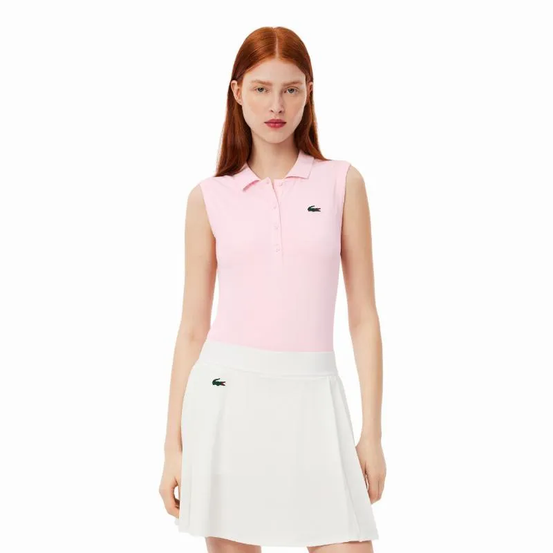 Lacoste Ultra Dry Pink Women's Polo Shirt
