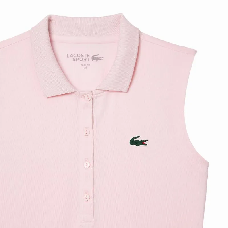 Lacoste Ultra Dry Pink Women's Polo Shirt
