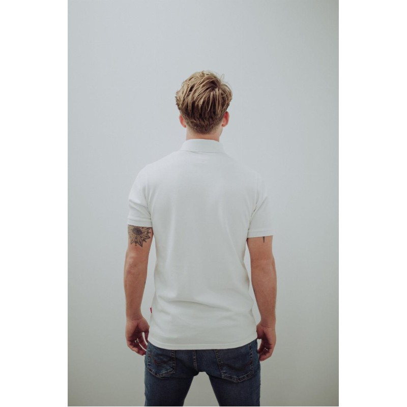 Polo Loco Pique Blanco - Barata Oferta Outlet