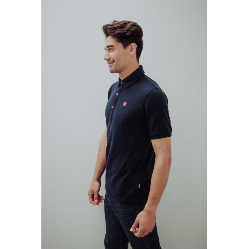 Polo Loco Pique Marino - Barata Oferta Outlet