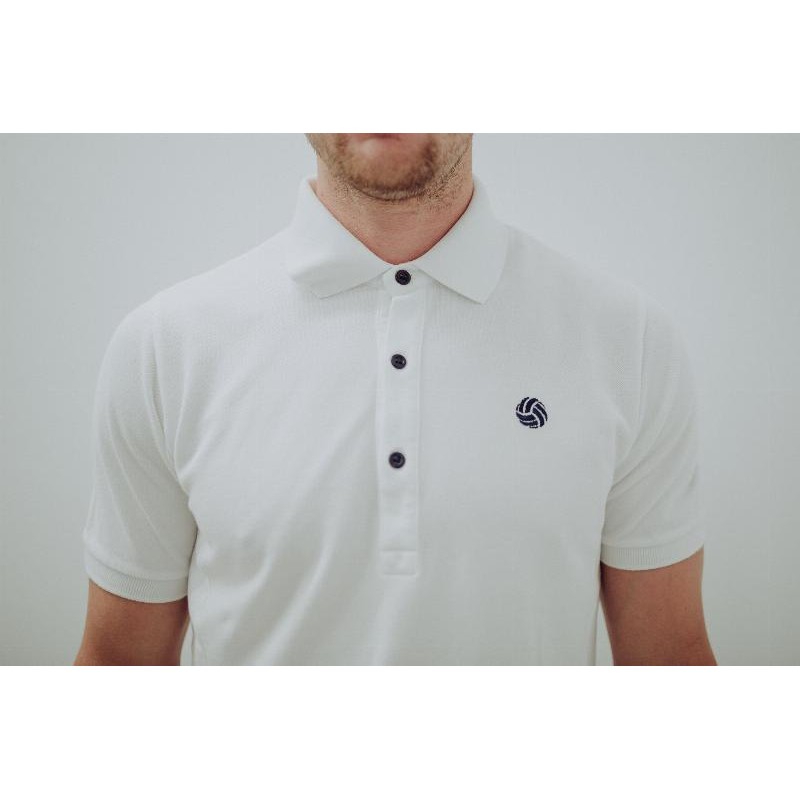 Polo Loco Pique Blanco - Barata Oferta Outlet