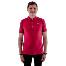 Polo Loco Pique Burgundy