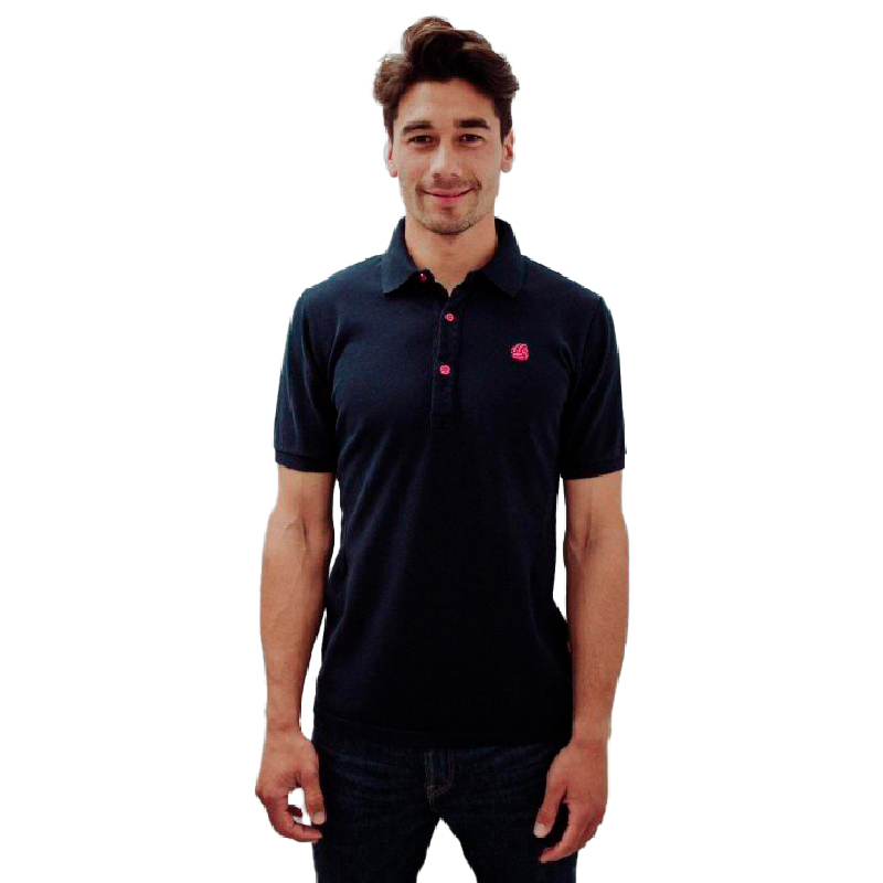 Polo Loco Pique Marino - Barata Oferta Outlet