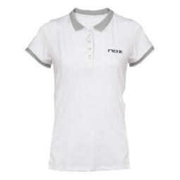 Nox Meta 10TH Anniversary White Women''s Polo Shirt
