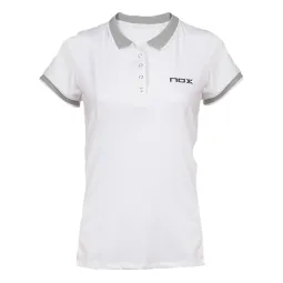 Nox Meta 10TH Anniversary White Women's Polo Shirt