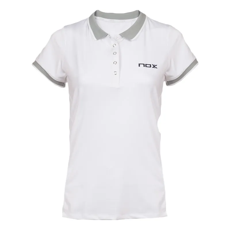 Nox Meta 10TH Anniversary White Women's Polo Shirt
