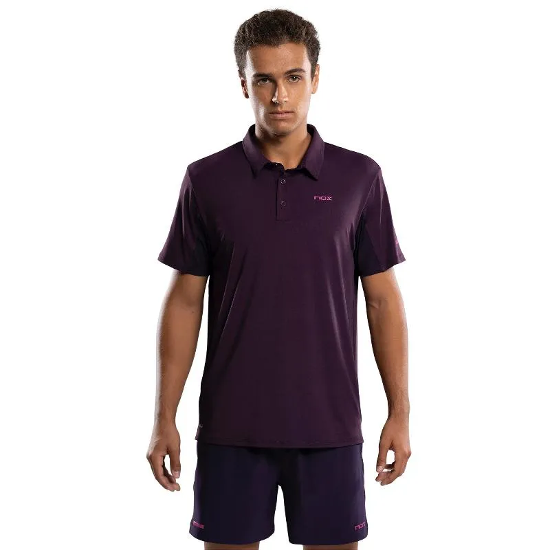 Nox Pro Dark Purple Polo Shirt