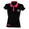 Polo Vairo Columns Negro Mujer