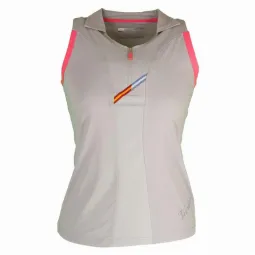 Polo Varlion M/C MD13S02 Gris Mujer