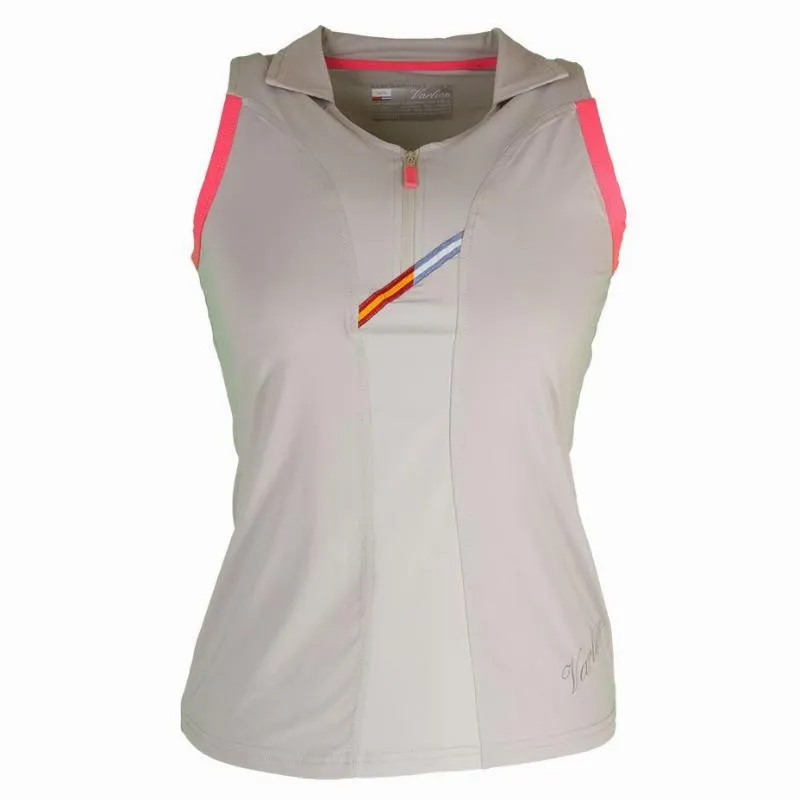 Polo Varlion M/C MD13S02 Gris Mujer