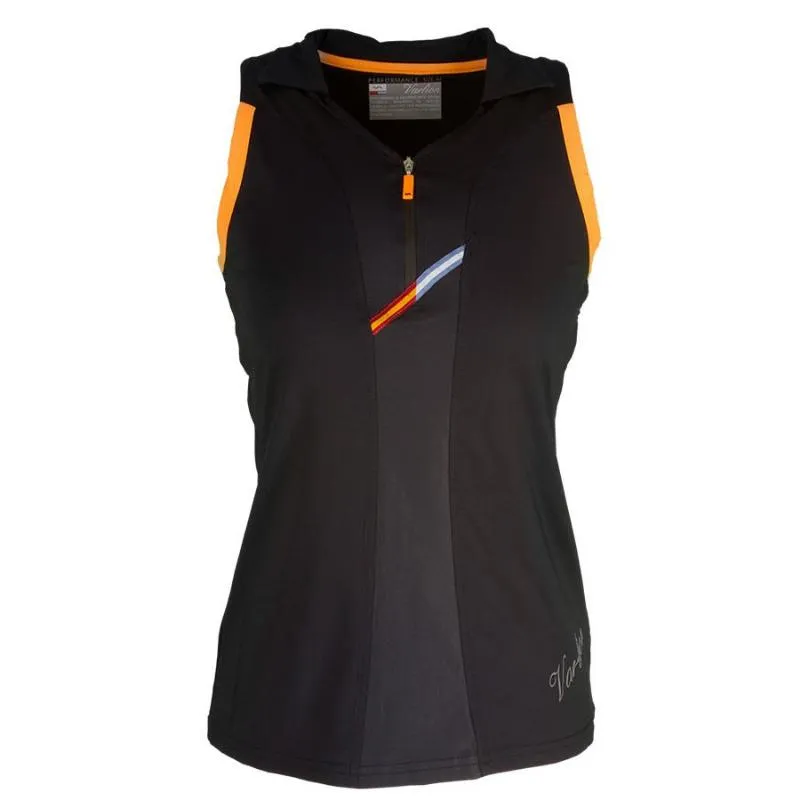 Polo Varlion M/C MD13S02 Negro Mujer