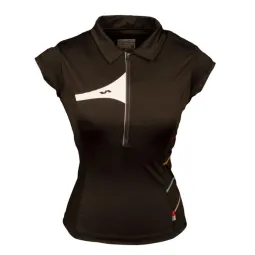 Polo Varlion M/C MD13W02 Negro Mujer