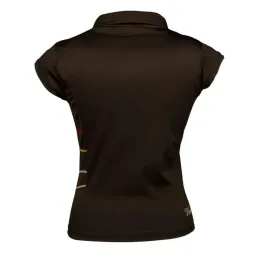 Polo Varlion M/C MD13W02 Negro Mujer