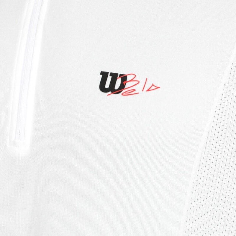 Polo Wilson Bela Seamless Blanco - Barata Oferta Outlet