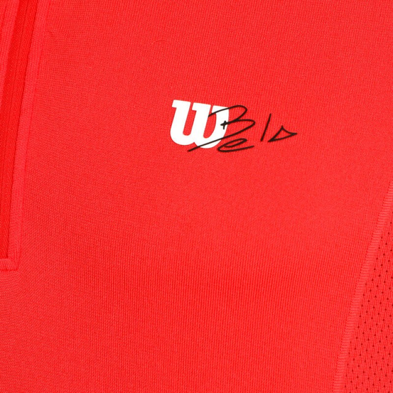 Polo Wilson Bela Seamless Rojo - Barata Oferta Outlet