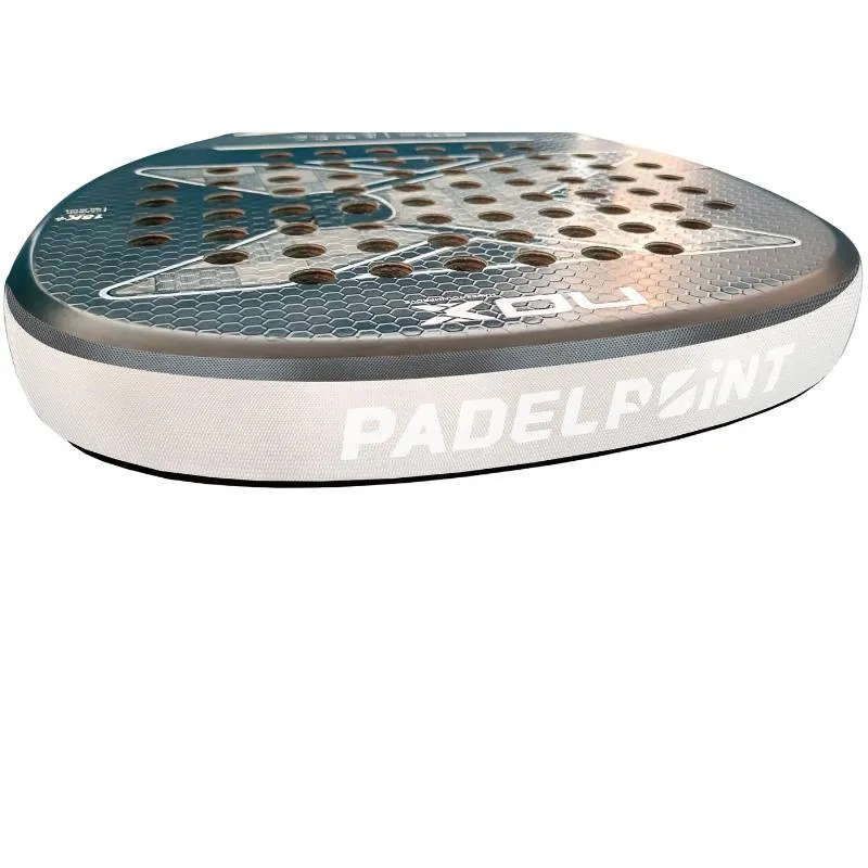 Protector PadelPoint Transparente Rugoso Logo Big x200