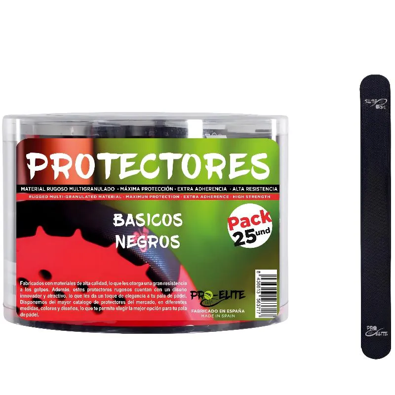 Pro Elite Basic Black Protector 25 Units