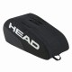 Head Base L Black Racket Bag