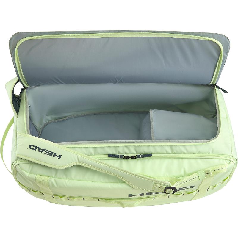 Head Pro Duffle M Lime Antracite Borsa per racchette