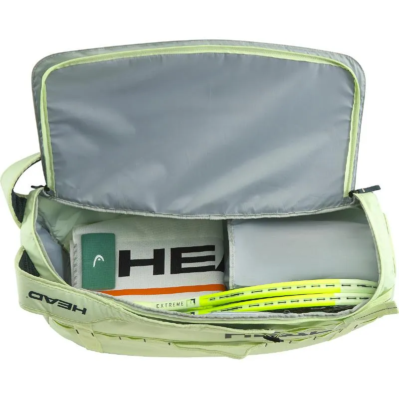 Head Pro Duffle M Lime Anthracite Racket Bag