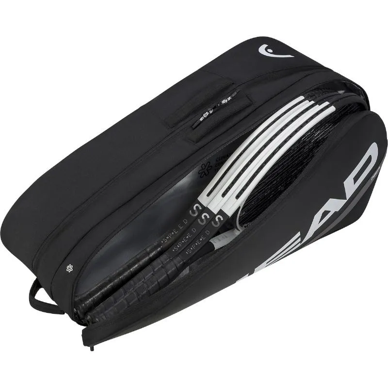 Head Tour L Black White Racket Bag