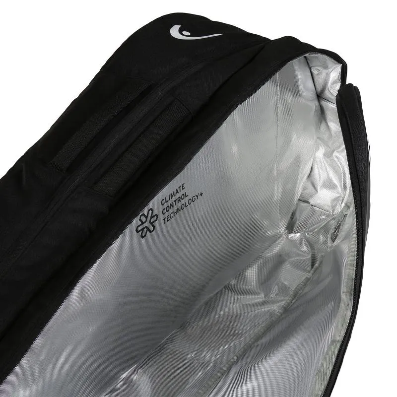 Head Tour L Black White Racket Bag
