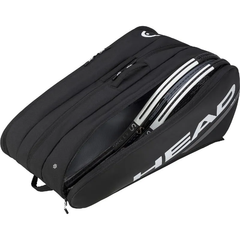 Head Tour XL Black White Racket Bag
