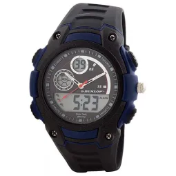 Dunlop Watch Black Blue