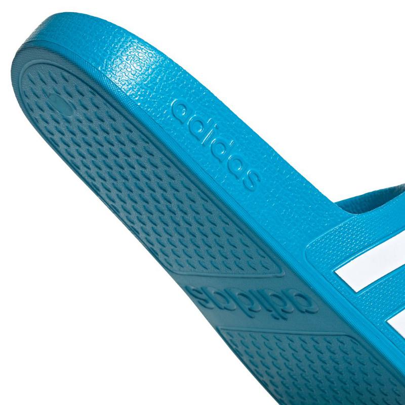 Sandália Adidas Adilette Aqua Azul Branco