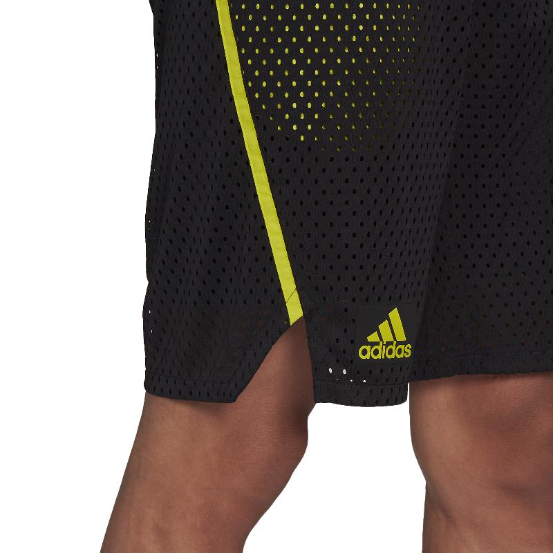 Short Adidas 2 IN 1 Primeblue Negro Amarillo - Barata Oferta Outlet